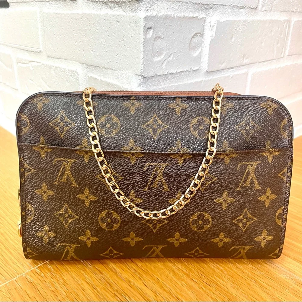 Louis Vuitton Authentic Monogram Orsay Clutch/ Crossbody - Picture 2 of 12